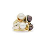 ursula pearl ring s.silver
