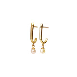 Camellia Pearl Studs