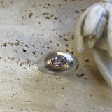 Sabine sapphire dome ring