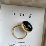 claudel onyx ring