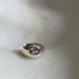 Sabine sapphire dome ring
