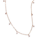 Cordelia Diamond Necklace Black