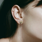 black bezel stud