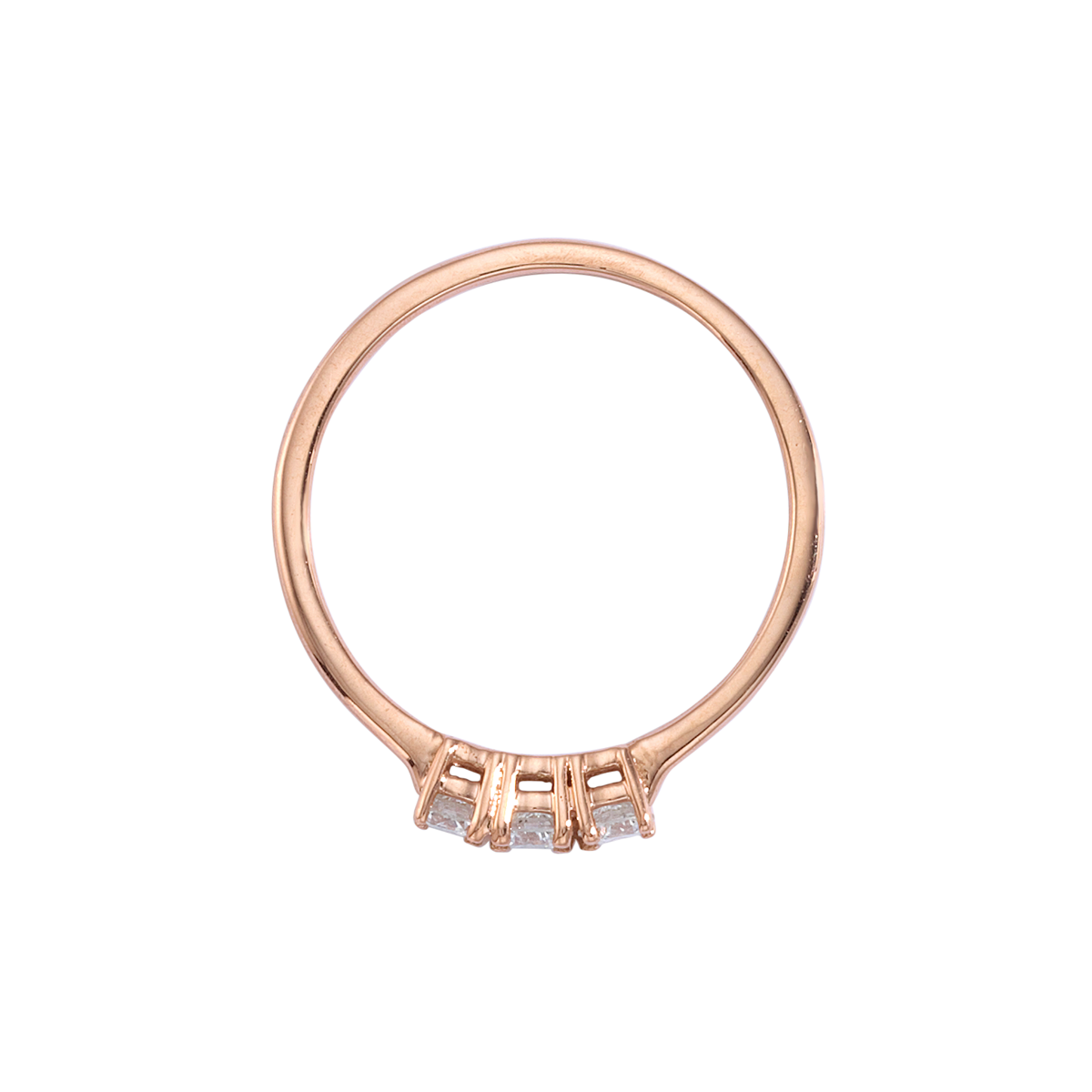 blanca monrós gómez | triple white diamond solitaire