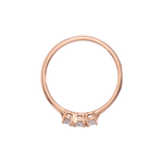 blanca monrós gómez | triple white diamond solitaire