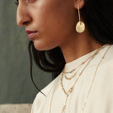 elise long drop studs