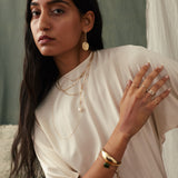 elise long drop studs