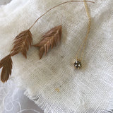 grey diamond hexagon necklace