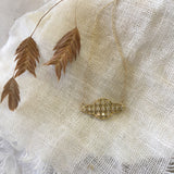 gold filigree necklace