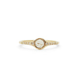 florence white diamond solitaire