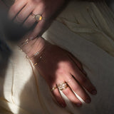 three bezel bracelet