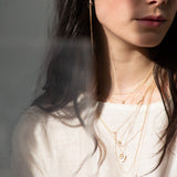 mabel drop earrings black diamond