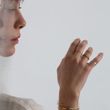 three bezel bracelet