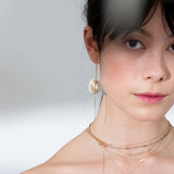 elise long drop studs