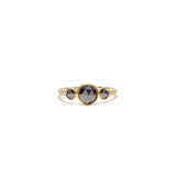 black diamond florence trio ring