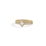 vera white diamond band