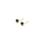 black bezel stud