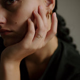 camille matte cuff ring