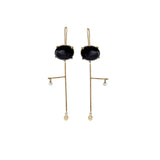 Vivian earrings with moonstone