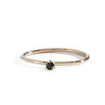 blanca monrós gómez | tiny black diamond solitaire