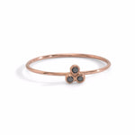 blanca monrós gómez | triple diamond seed ring