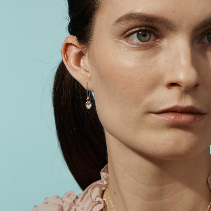 blanca monrós gómez | rosalind morganite earrings
