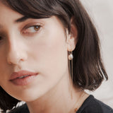 dome earrings sterling silver