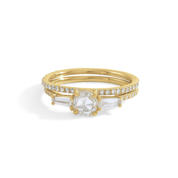 blanca monrós gómez | white diamond eternity band