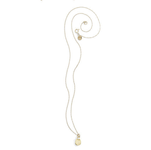 blanca monrós gómez | flat seed prong necklace