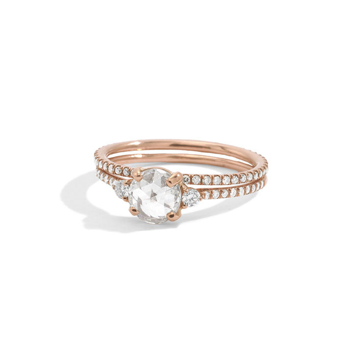 blanca monrós gómez | white diamond eternity band