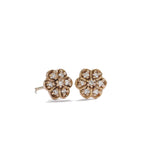 blanca monrós gómez | large rosette diamond studs