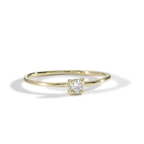 blanca monrós gómez | little prong diamond solitaire