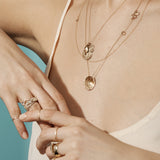 monogrammed necklace