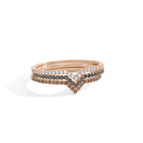 vera champagne diamond band size 5.5
