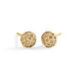 blanca monrós gómez | champagne diamond dot earrings