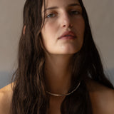 Giulia sterling silver collar