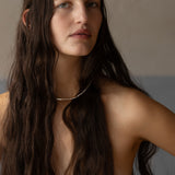 Giulia sterling silver collar