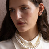 Gercia white coral bead necklace