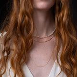 box chain - sparkle necklace