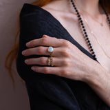 edith opal ring