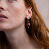 Gercia  Red Jasper earrings