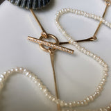 Clarissa seed pearl necklace