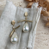 Delphine pearl earrings