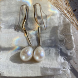 Mae pearl earrings