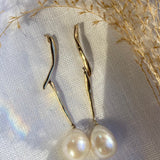 Mae pearl earrings