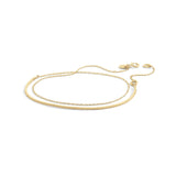camille matte chain bracelet
