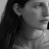 Finella Onyx stud