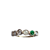 NEW  Florence six bezel band with brilliant cut diamonds