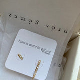 lady louisa white diamond long earrings