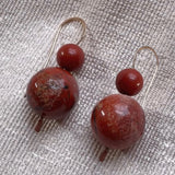 Gercia  Red Jasper earrings
